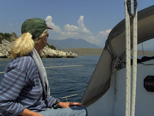 approaching Galaxidi